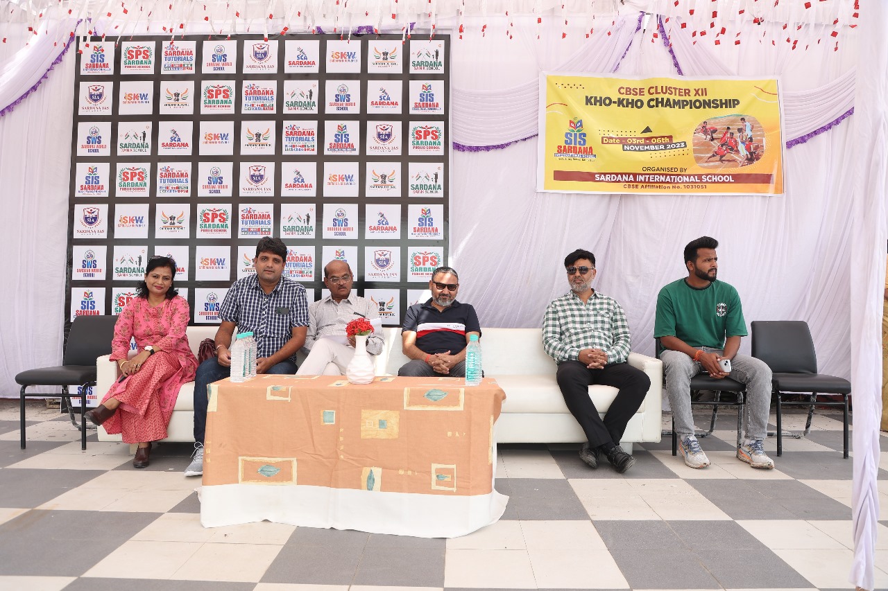सरदाना इंटरनेशनल स्कूल देवास में हुआ सीबीएसई क्लस्टर के खो-खो टूर्नामेंट का आग़ाज़