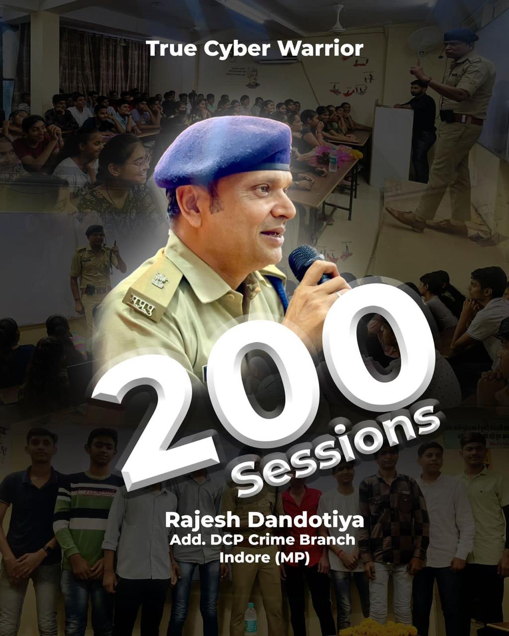 Indore: एडिशनल DCP राजेश दंडोतिया ने अपनी 200वीं कार्यशाला में IIM स्टूडेंट्स को बताएं साइबर अपराधों के प्रकार और इनसे बचने के टिप्स