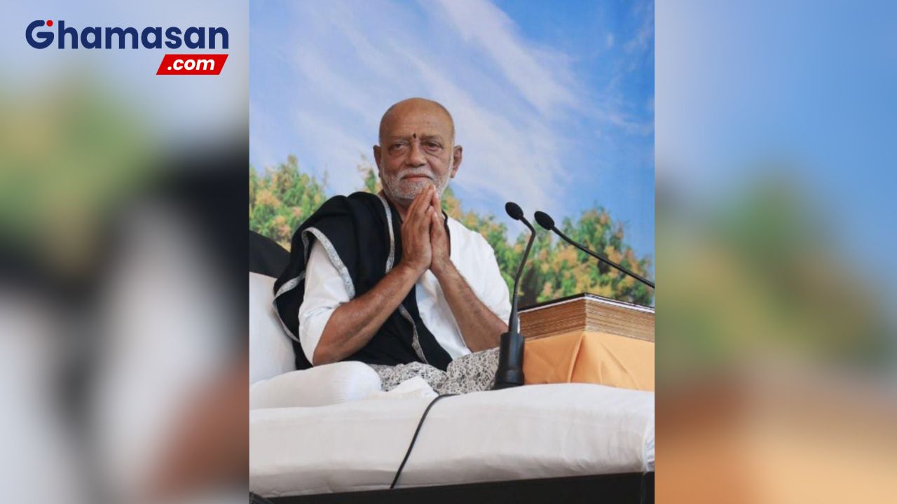 नेपाल में भूकंप और मैक्सिको में तूफान में मारे गए लोगों को मोरारीबापू की श्रद्धांजलि और सहायता