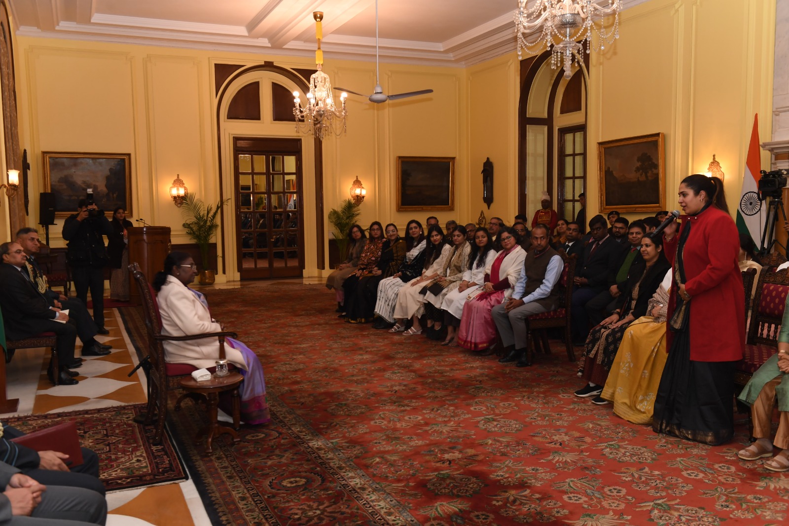 इंदौर की उद्यमी डॉ. प्रियंका मोक्षमार को मिला महामहिम राष्ट्रपति द्रौपदी मुर्मू से मिलने का मौका