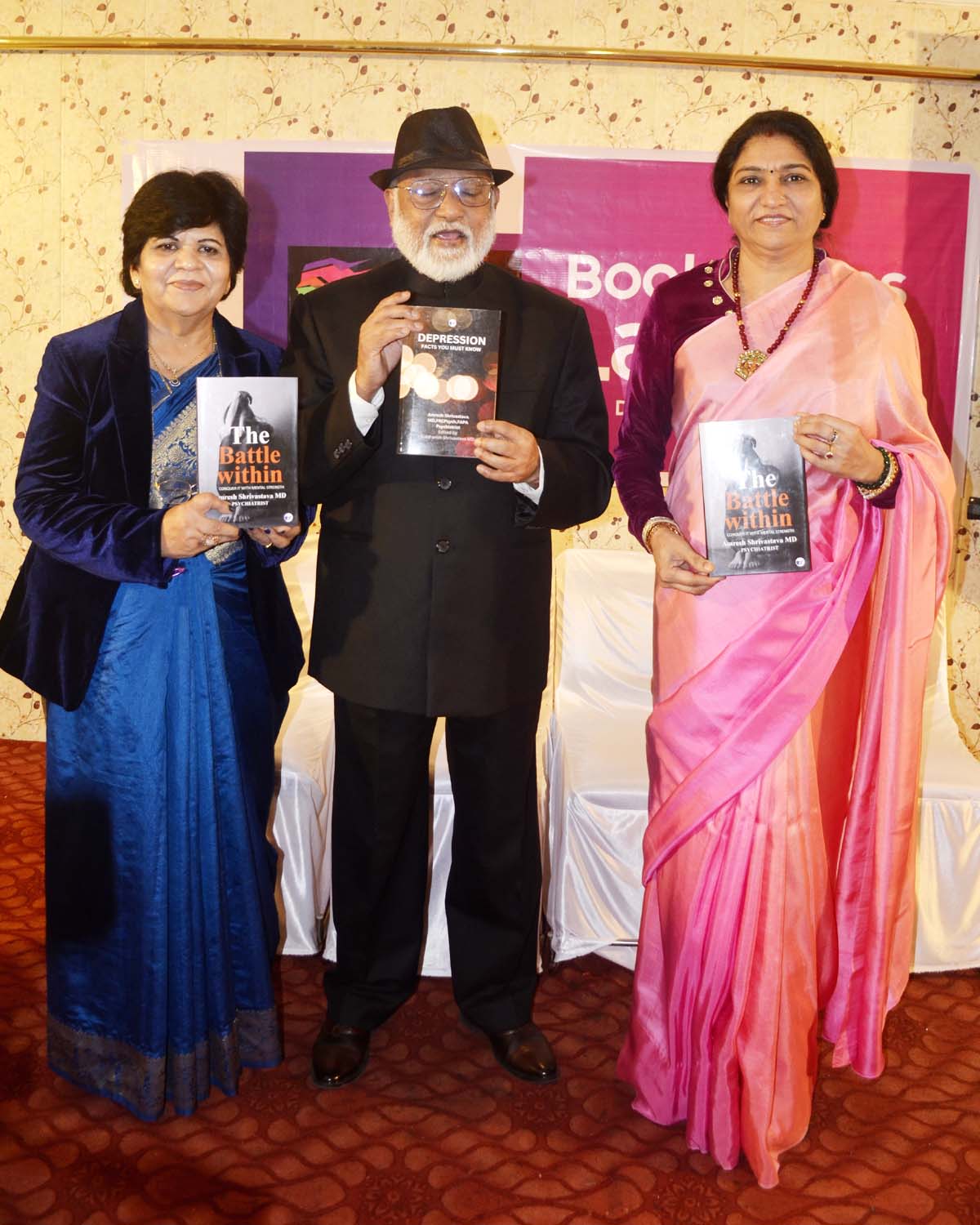 मानसिक स्वास्थ्य के विभिन्न विषयों पर डॉ.अमरेश श्रीवास्तव की बुक सीरीज का विमोचन कार्यक्रम हुआ