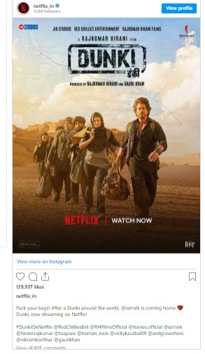 खुशखबरी! इमोशनल ड्रामा से भरपूर शाहरुख की फिल्म 'डंकी' हुई इस OTT प्लेटफॉर्म पर रिलीज, फैंस के खिले चेहरे