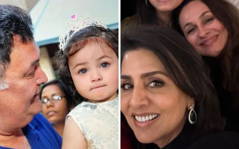 पोती राहा को गोद में लिए नजर आए Rishi Kapoor, फोटो देख इमोशनल हुए फैंस