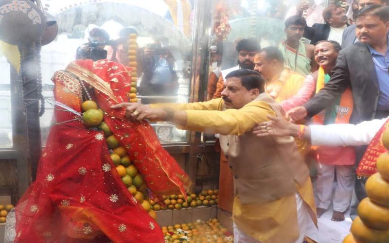 नर्मदा जयंती पर अमरकंटक पहुंचे सीएम मोहन यादव, कहा- मां की कृपा से मालवा हो रहा हरा भरा