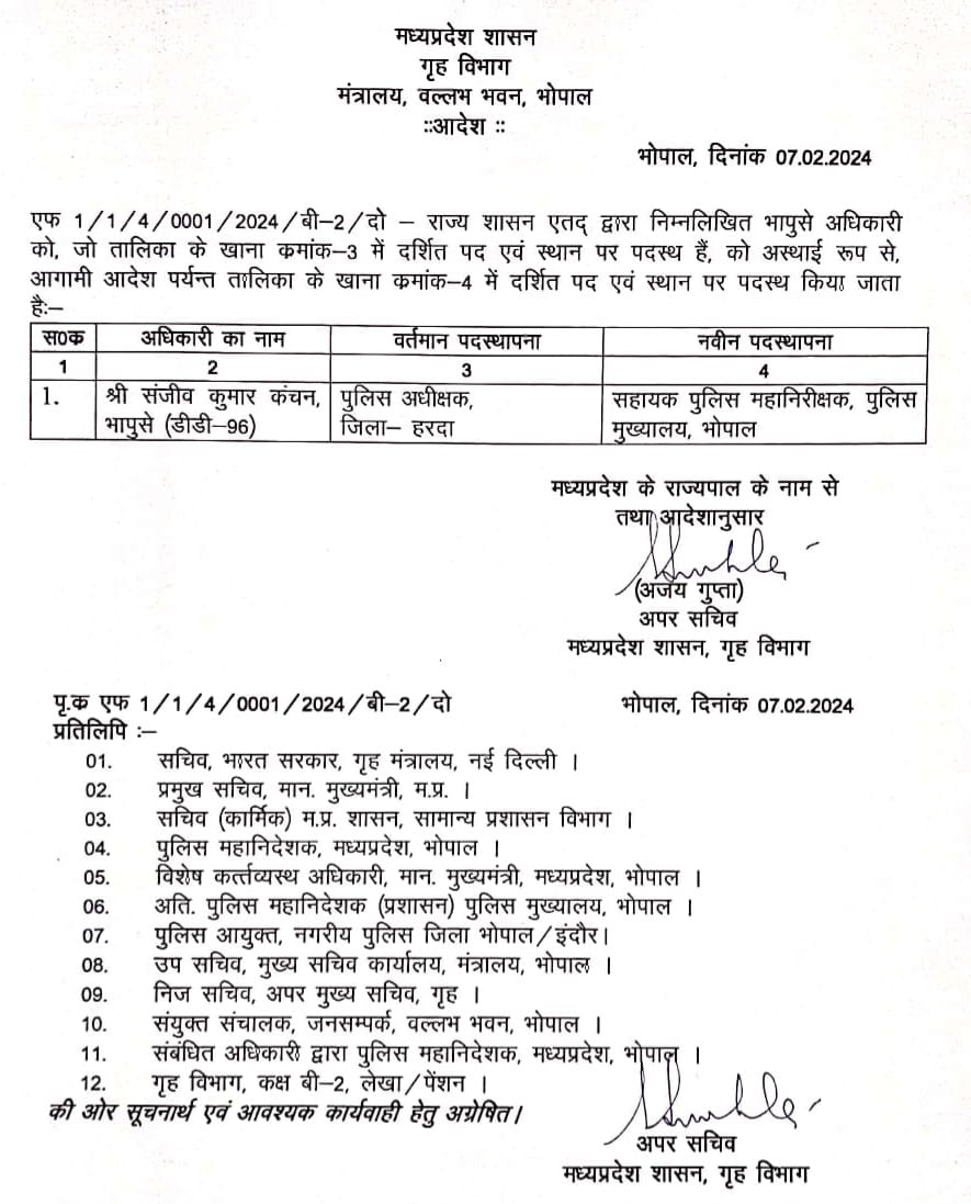 हरदा हादसे पर CM का बड़ा एक्शन, एसपी को हटाया, आदेश जारी