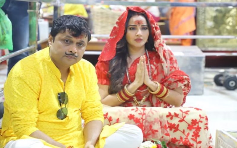 पत्नी संग बाबा महाकाल के दरबार में पहुंचे ‘भाभीजी घर पर हैं’ फेम दरोगा हप्पू सिंह