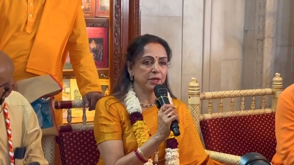 उज्जैन पहुंची हेमा मालिनी, टिकट मिलने पर जताया PM मोदी का आभार, बोली- अबकी बार 400 पार