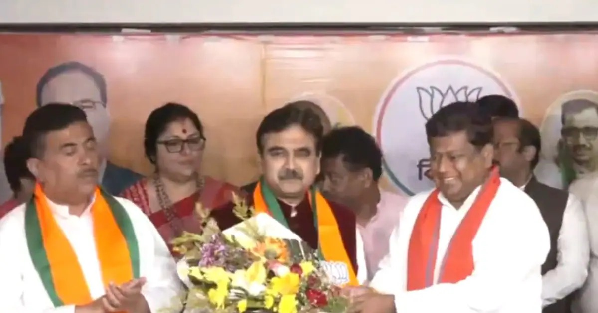 पूर्व जज 'अभिजीत गंगोपाध्याय' BJP में हुए शामिल, प्रदेश अध्यक्ष सहित कई नेता रहे मौजूद
