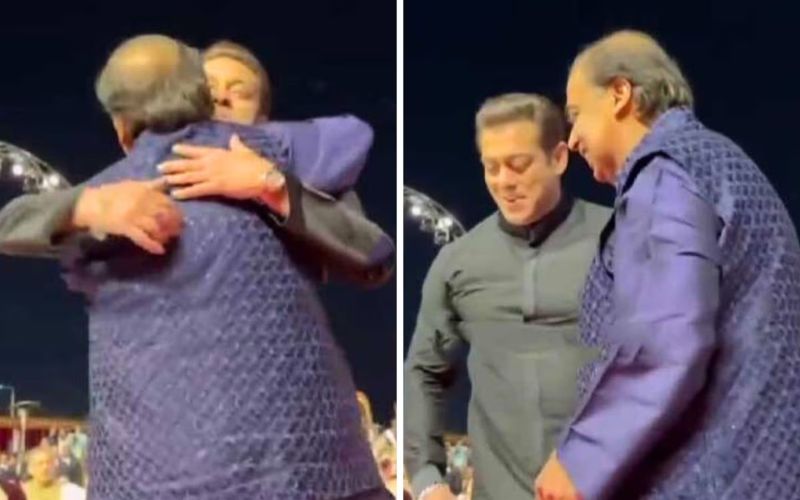 अनंत अंबानी के प्री-वेडिंग फंक्शन में मुकेश अंबानी ने सलमान खान को लगाया गले, VIDEO ने जीता फैंस का दिल