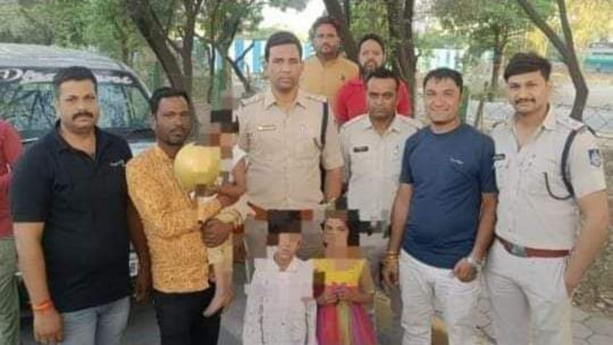 देवास के खातेगांव से गायब हुए तीन मासूम इंदौर में सकुशल मिले, आरोपी गिरफ्तार