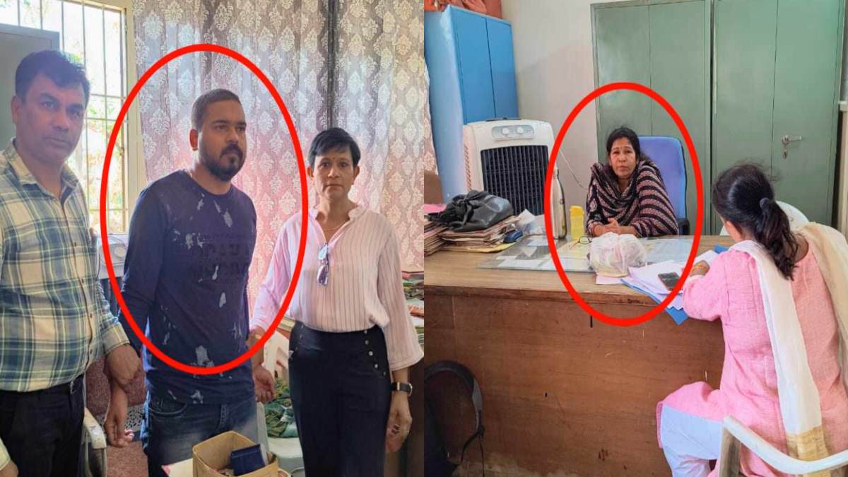 लोकायुक्त की बड़ी कार्रवाई: संपदा प्रबंधक और लिपिक रिश्वत लेते हुए गिरफ्तार
