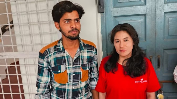 खजुराहो के 23 वर्षीय सचिन को दिल दे बैठी पेरू की 30 साल की ब्रियिट, सात समंदर पार आकार रचाया विवाह