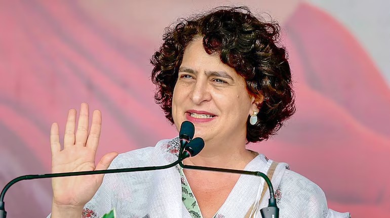 प्रियंका गांधी ने BJP की '5 किलो राशन' नीति पर कसा तंज, कहा- 'इससे ​​आप आत्मनिर्भर नहीं बनेंगे'