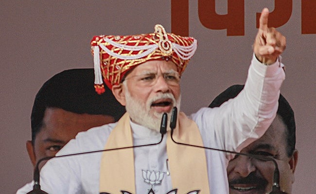 PM मोदी ने महाराष्ट्र के नंदुरबार से कांग्रेस पर साधा निशाना, कहा- 'मैं मंदिर जाता हूं तो कांग्रेस के पेट में दर्द...'