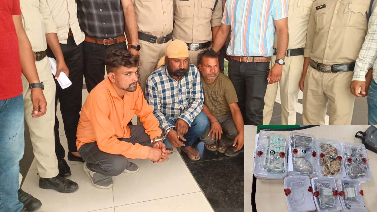 देवास सांसद के घर चोरी का पर्दाफाश: 4 गिरफ्तार, 20 लाख का माल बरामद