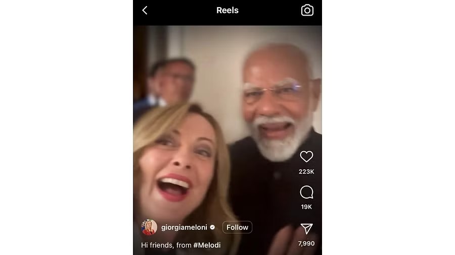 Hi फ्रेंड्स #Melodi...पीएम मोदी के साथ जियोर्जिया मेलोनी का वीडियो सोशल मीडिया पर हुआ वायरल, X पर बना नंबर वन ट्रेंड