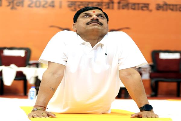 योग को लोकप्रिय बनाने की यात्रा में 'श्री अन्न' नया पड़ाव : CM मोहन यादव