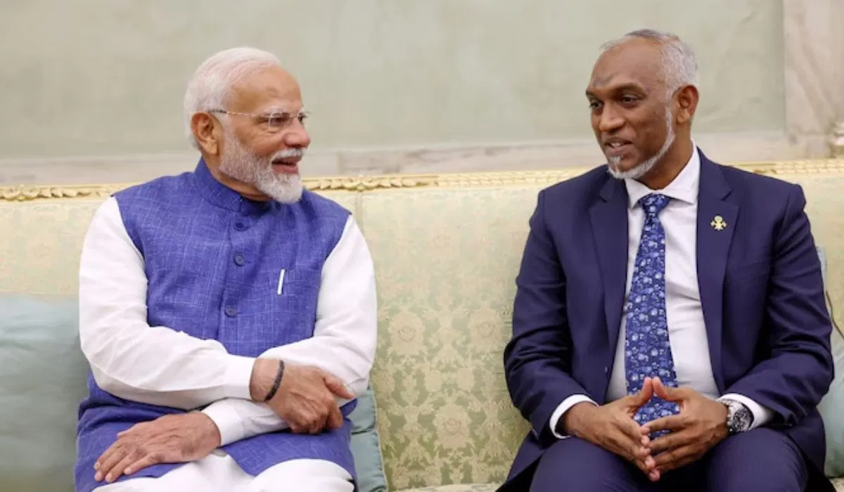 मालदीव का बदला सुर, चीन दौरे पर भारत को लेकर आया अहम बयान