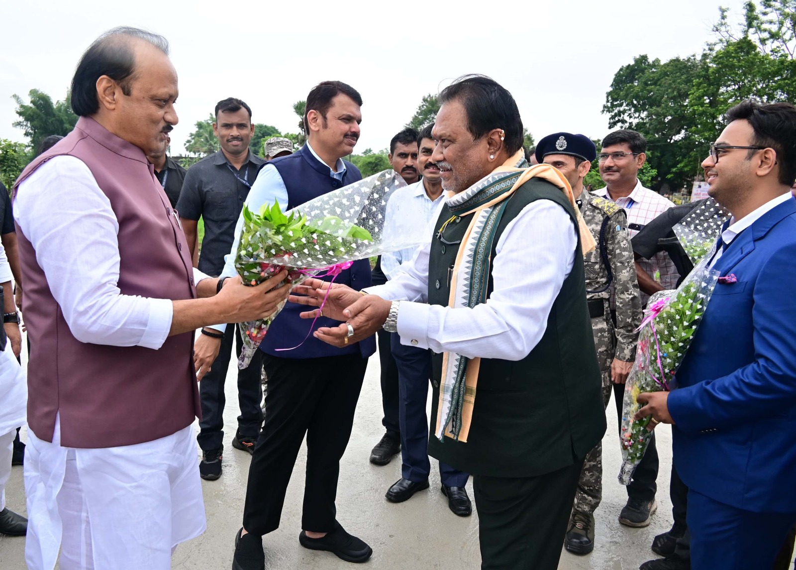 गढ़चिरौली में सुरजागड़ इस्पात प्राइवेट लिमिटेड के स्टील प्रोजेक्ट का भूमिपूजन