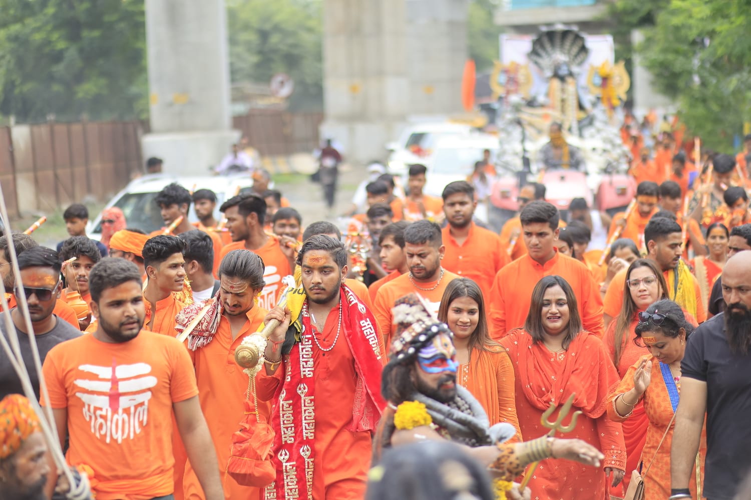 श्रावण मास के पहले सोमवार को बाबा महाकाल के जलाभिषेक के साथ हुआ नंदीश्वर कावड़ यात्रा का समापन