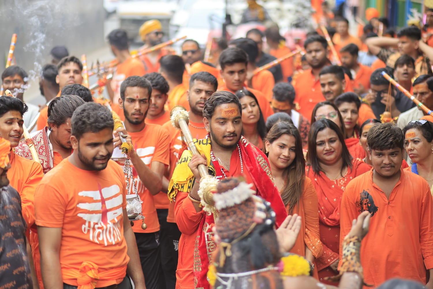 श्रावण मास के पहले सोमवार को बाबा महाकाल के जलाभिषेक के साथ हुआ नंदीश्वर कावड़ यात्रा का समापन