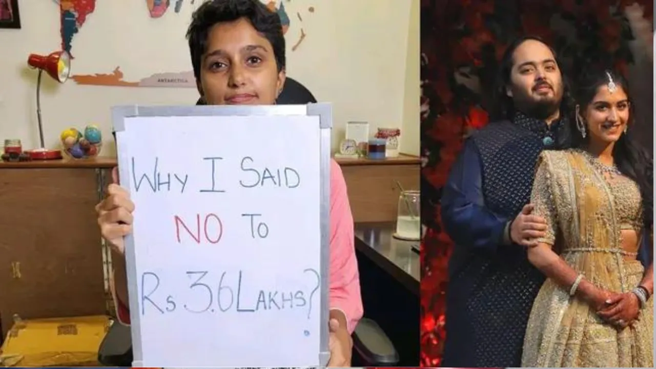 इन्फ्लुएंसर ने ठुकराया लाखों का ऑफर, बताया क्यों ठुकराया अम्बानी की शादी का प्रस्ताव?