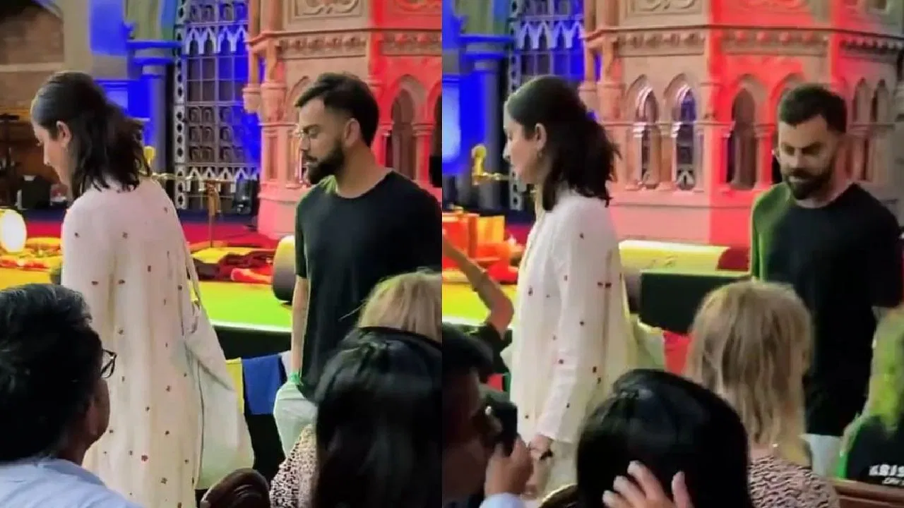 लंदन में 'इस' खास जगह पहुंचे विराट-अनुष्का, Video Viral