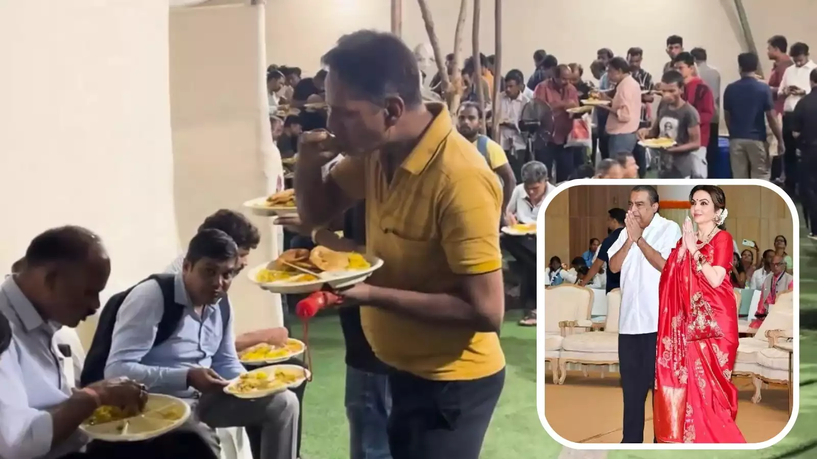 अनंत की शादी के मौके पर 40 दिन का भव्य भंडारा, रोजाना इतने लोग खा रहे खाना