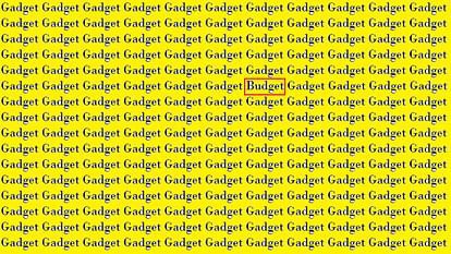 Optical illusion : Gadget के बीच में छुपाया है Budget, तेज बुद्धि वाले 10 सेकंड में ढूंढ कर बता देंगे