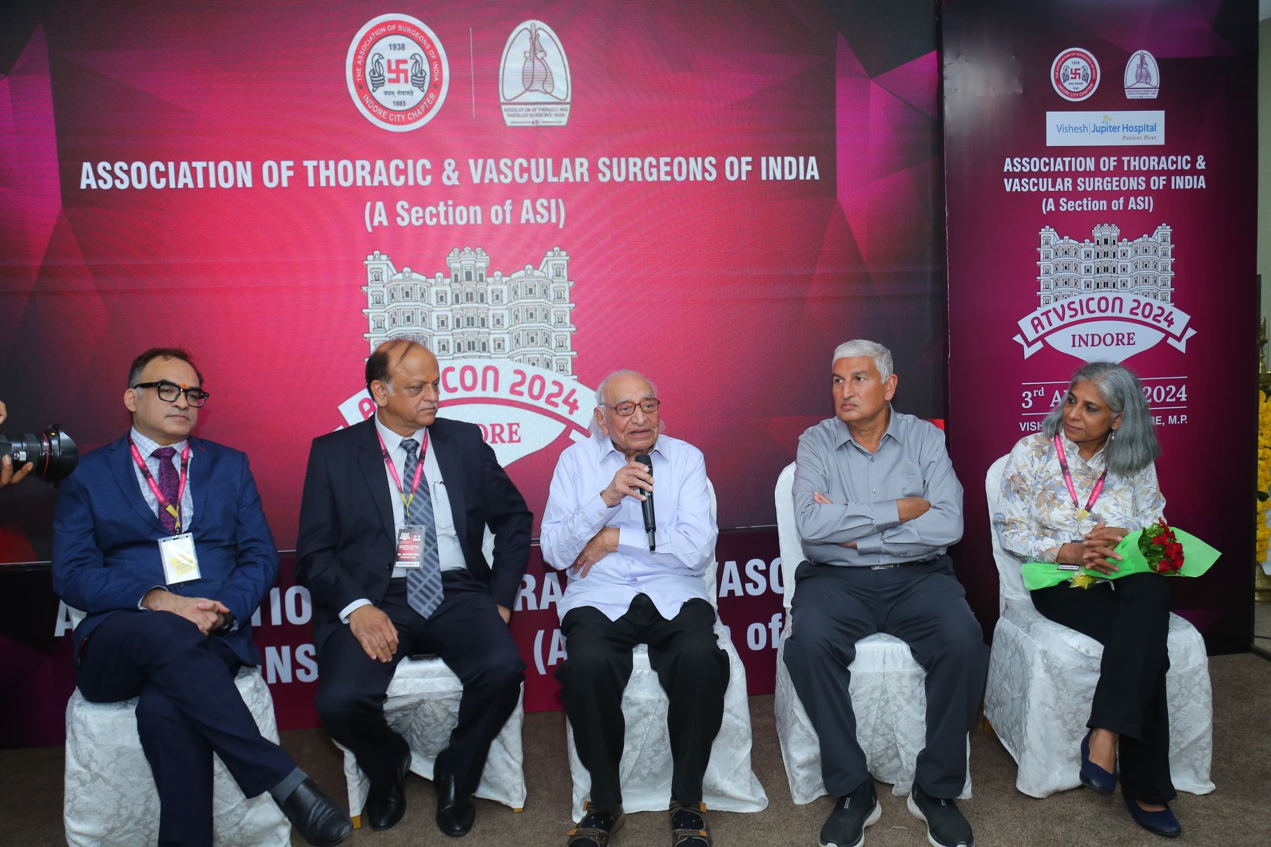 थोरेसिक और वैस्कुलर सर्जरी पर एक दिवसीय नेशनल कांफ्रेंस 'ATVSआईकॉन 2024’