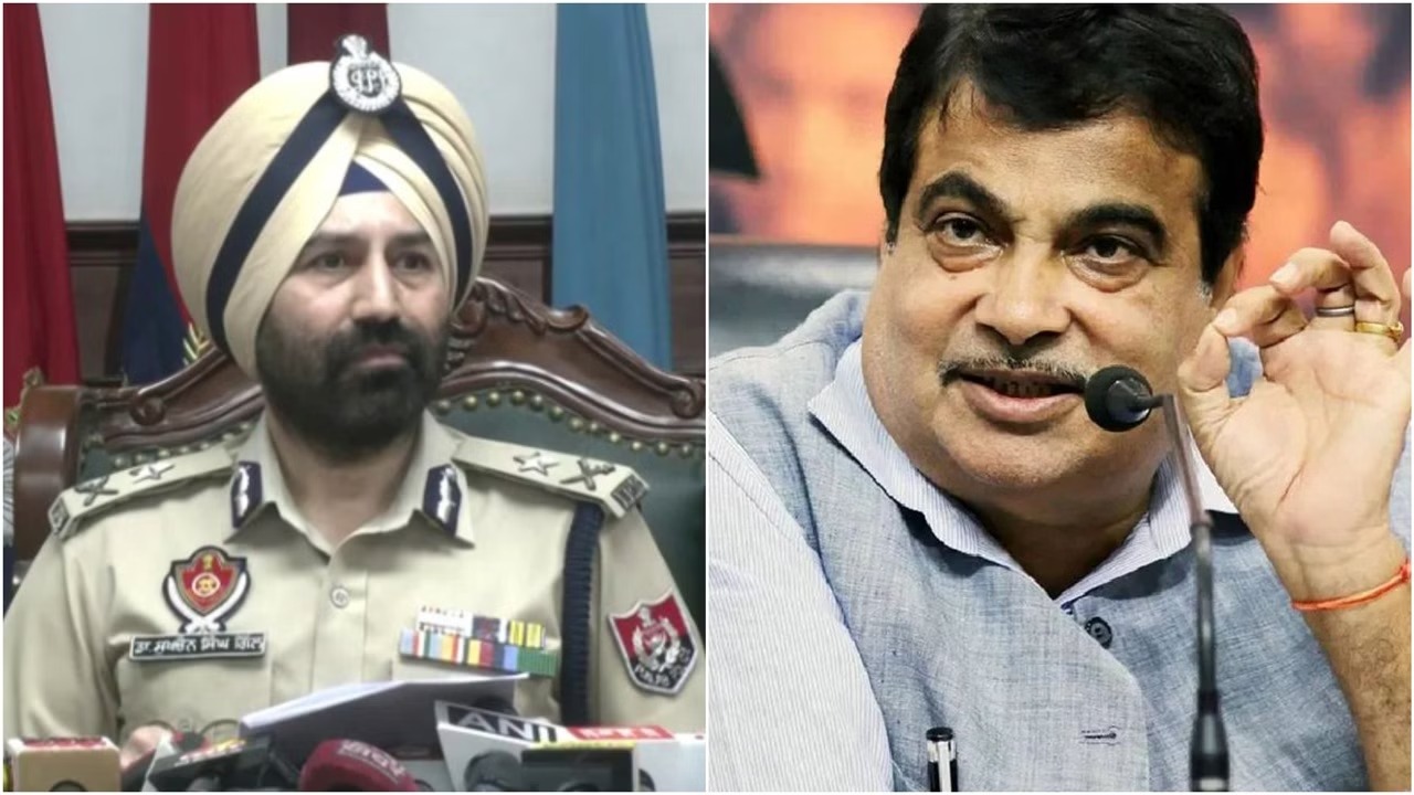 पंजाब IG ने मंत्री गडकरी के पत्र का दिया जवाब, कहा- 'हम NHAIअधिकारियों को सुरक्षा देने..'