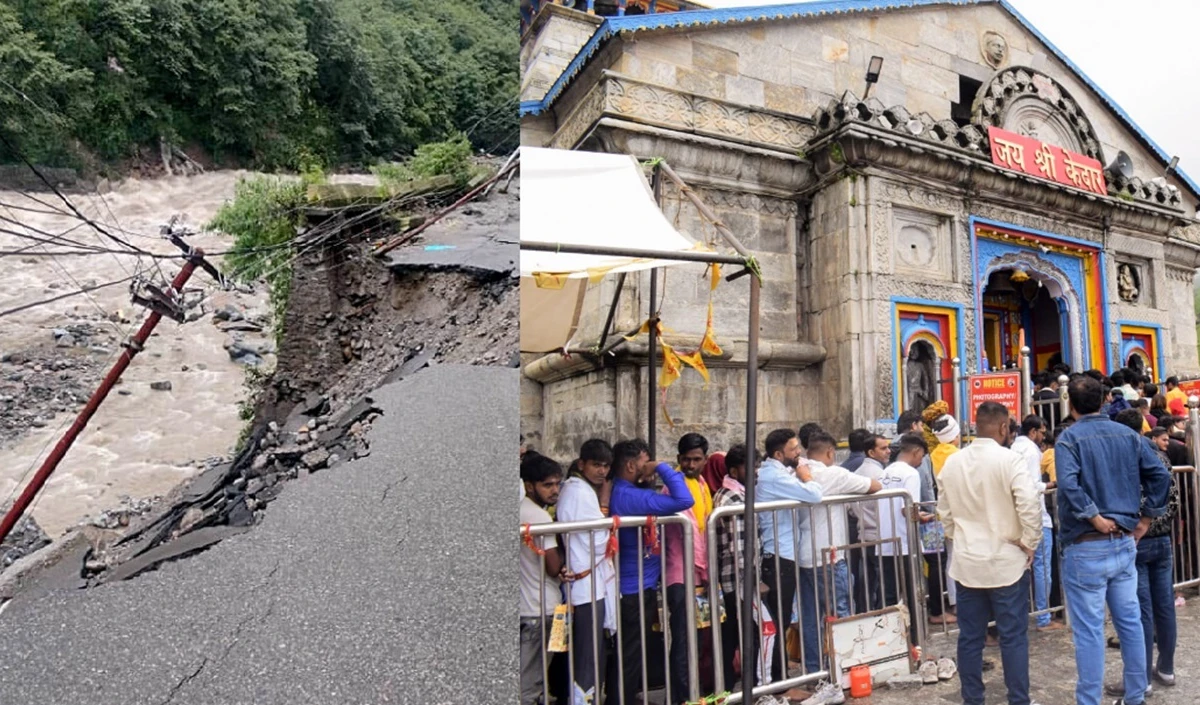 बादल फटने से भूस्खलन! केदारनाथ में फंसे 400 से ज्यादा श्रद्धालु एयरलिफ्ट, रेस्क्यू ऑपरेशन जारी
