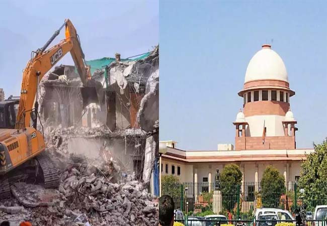 'आरोपियों पर बुलडोजर की कार्रवाई कानून के खिलाफ', बुलडोजर एक्शन पर SC की सख्त टिप्पणी