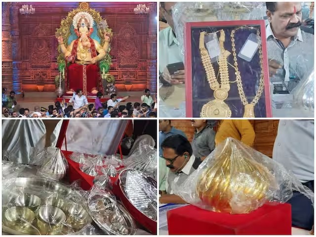 सोना, चांदी, कैश...जानें अब तक लालबाग के राजा को कितना चढ़ा चढ़ावा?