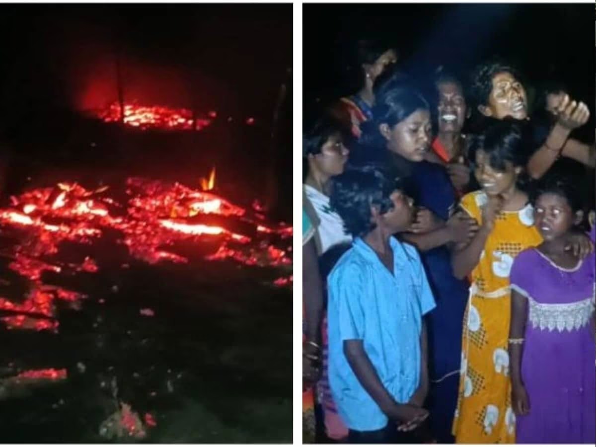 Nawada News: दबंगों का तांडव! दलित बस्ती पर किया हमला, 80 घर जलकर राख