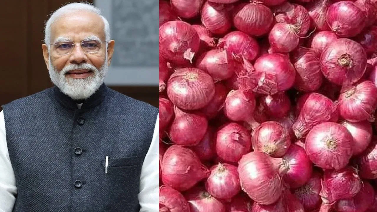 प्याज निर्यात मूल्य पर केंद्र सरकार का बड़ा फैसला, किसानों के लिए जरूरी खबर