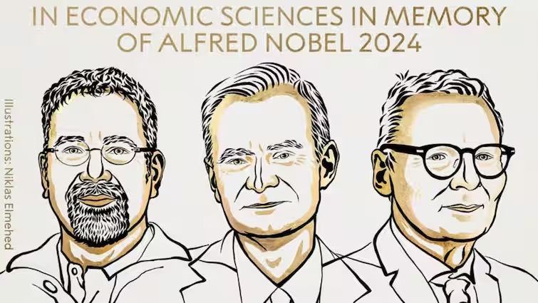 Economics Nobel Prize 2024: अर्थशास्त्र में नोबेल पुरस्कार का ऐलान, इन 3 अर्थशास्त्रियों को मिला यह सम्मान, जानें किस विषय पर किया शोध?
