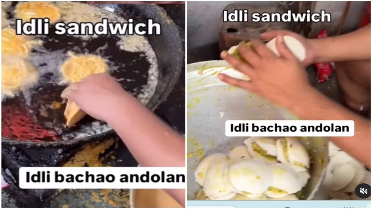 Viral Video: रेहड़ी वाले ने बना दी इडली सैंडविच, Video देख देसी फूड लवर्स का चकराया दिमाग
