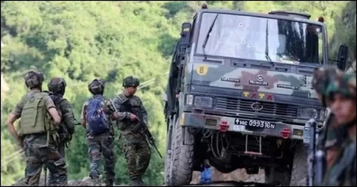 Jammu & Kashmir: अखनूर में आतंकियों ने सेना की आर्मी एंबुलेंस पर की फायरिंग, सर्च ऑपरेशन जारी