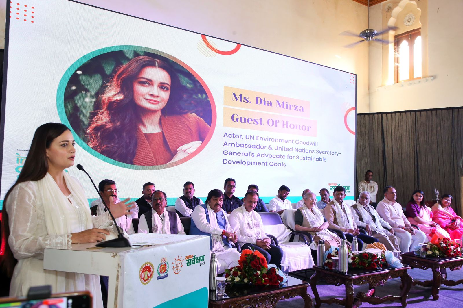 इंदौर क्लाइमेट मिशन का भव्य शुभारंभ, दिया मिर्ज़ा ने बढ़ाया आयोजन का गौरव
