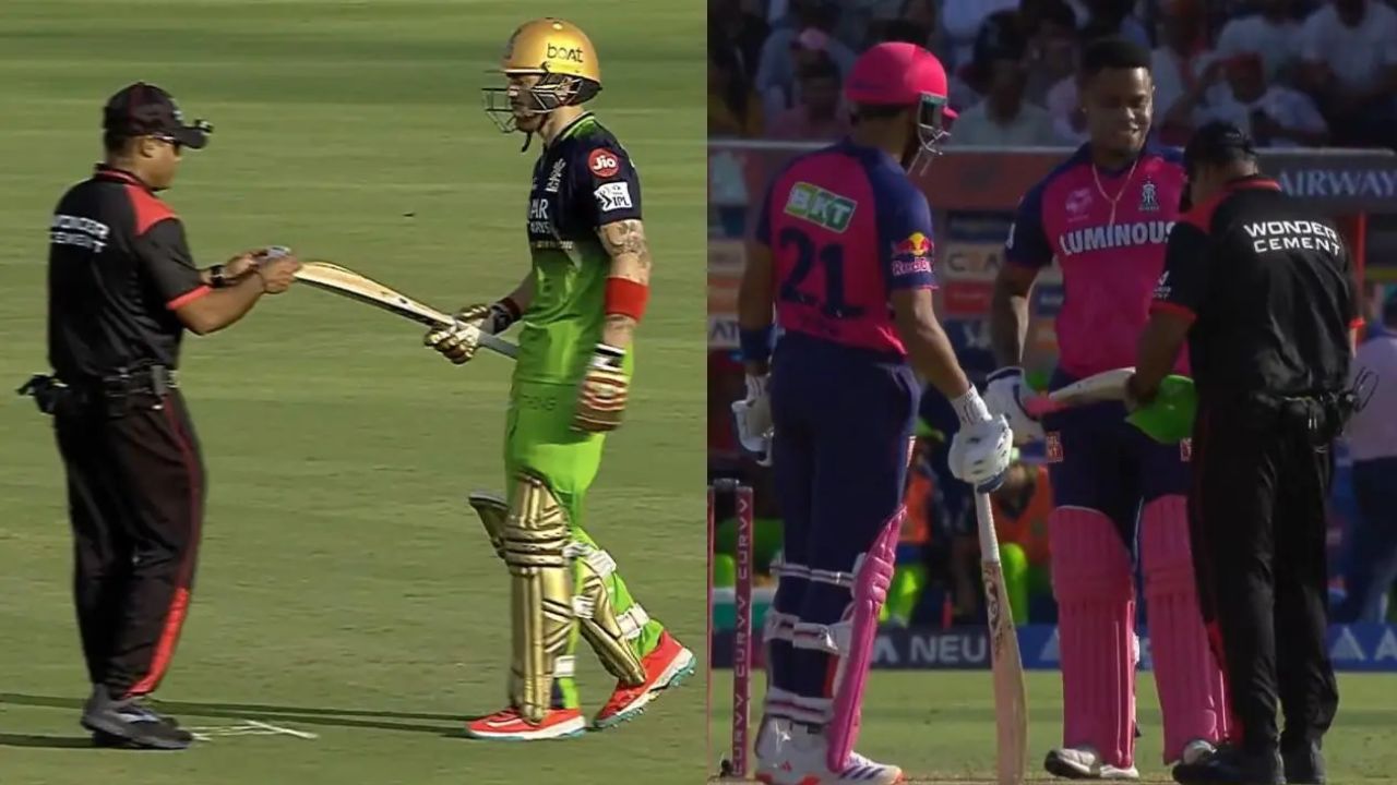 IPL 2025; Umpires Start Checking The Size Of The Bat – Why Did BCCI Implement This Rule? Know Here