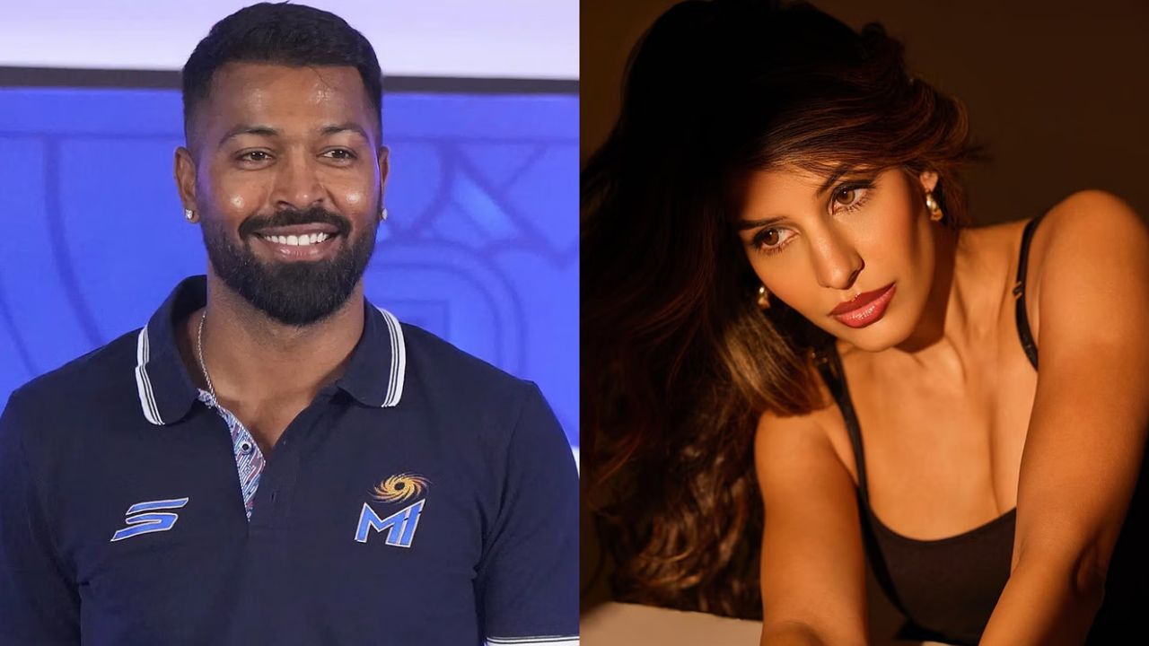 Jasmin Walia और Hardik Pandya