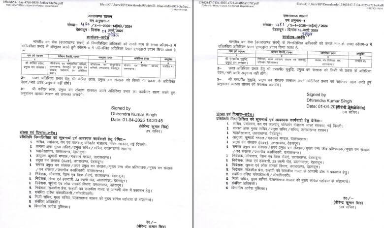 Officers Transfer