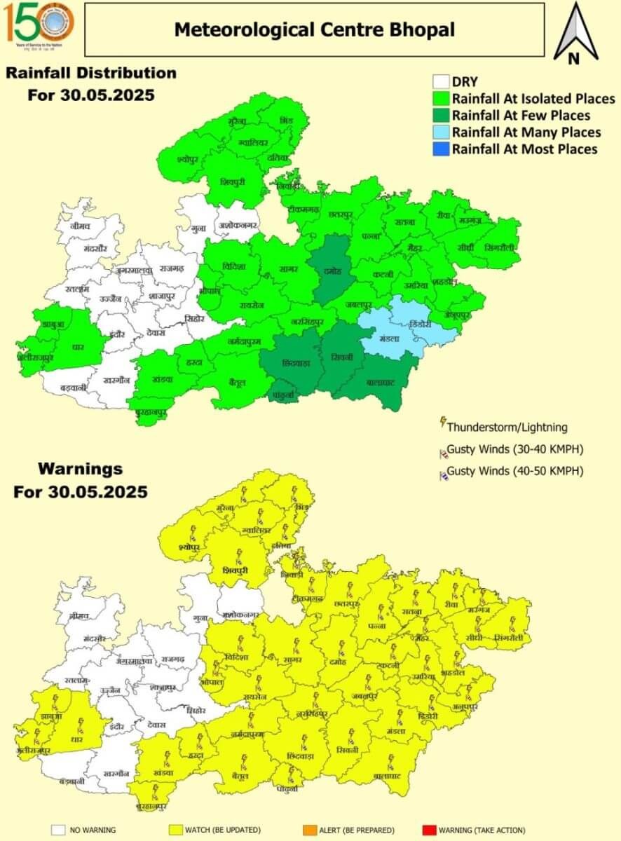 MP Weather Update