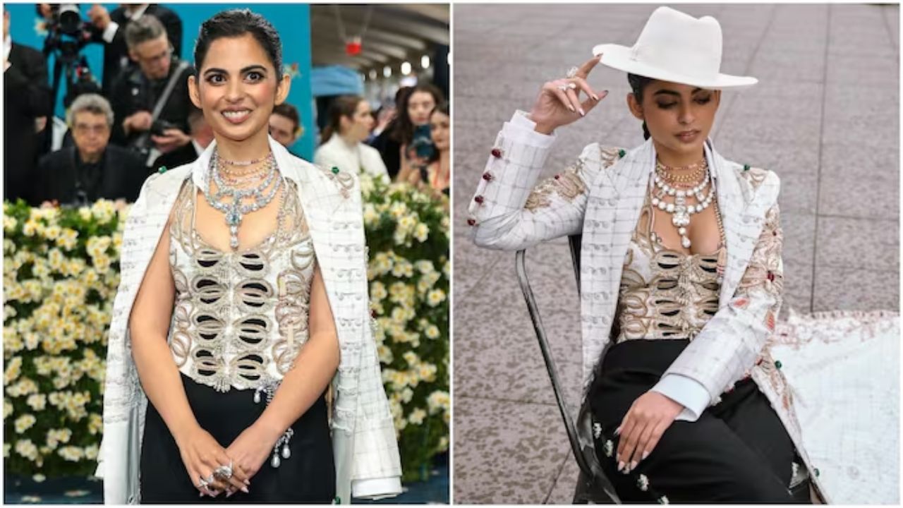 isha ambani met gala 2025