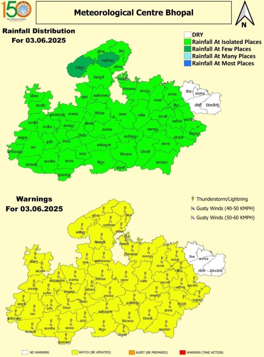 MP Weather Update