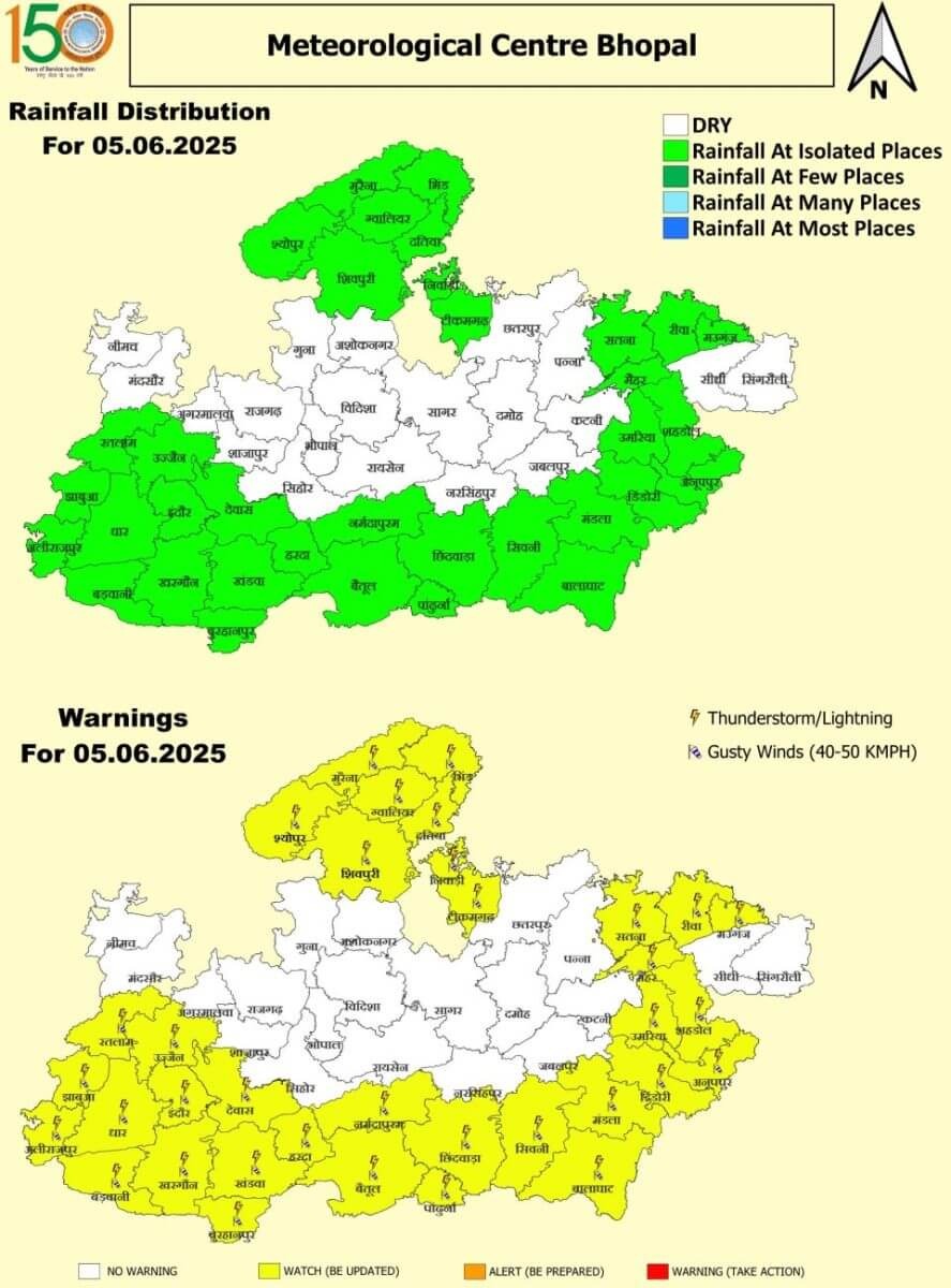 MP Weather Update