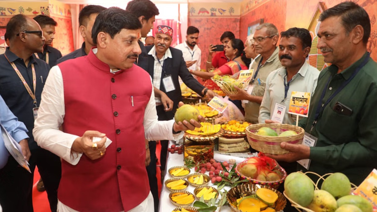 बॉम्बे ग्रीन-मणि प्रभा की मिठास और CM की मुस्कान से खिला माहौल, मोहन यादव ने किया 'आम महोत्सव' का शुभारंभ