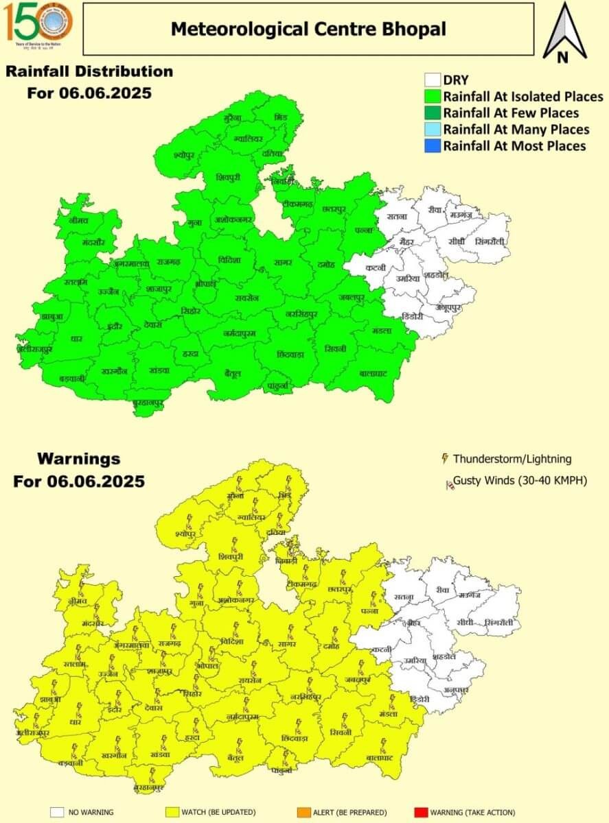 MP Weather Update