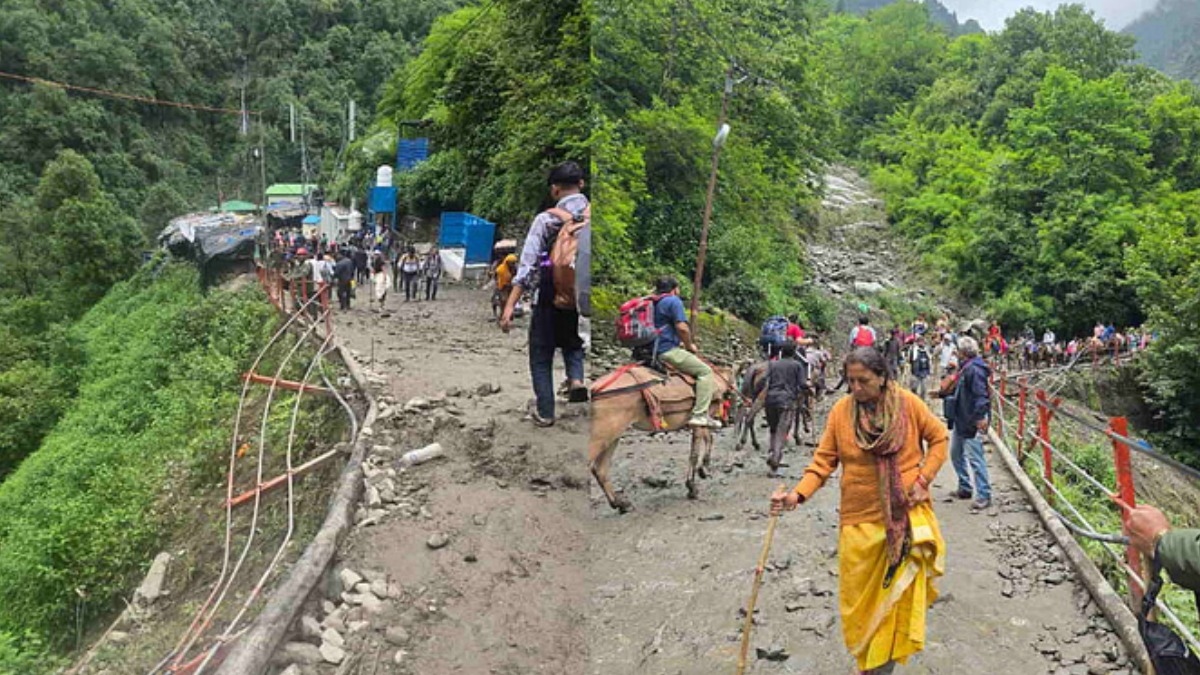 पहाड़ से बरसी आफत, जंगलचट्टी में भूस्खलन में पांच मजदूर चपेट में, दो की गई जान
